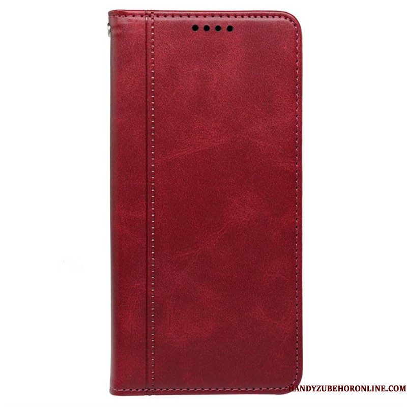 Folio-hoesje Samsung Galaxy S25 5g Edge Premium Vintage