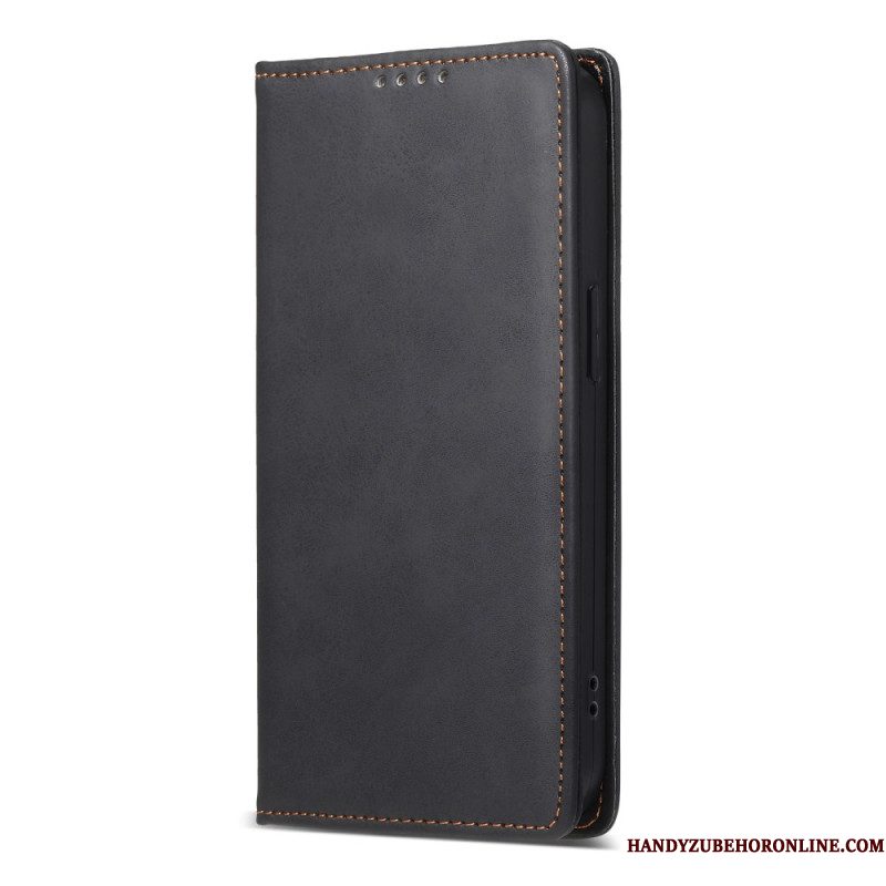 Folio-hoesje Samsung Galaxy S25 5g Edge Rfid-blokkerend Kunstleer Bescherming Hoesje