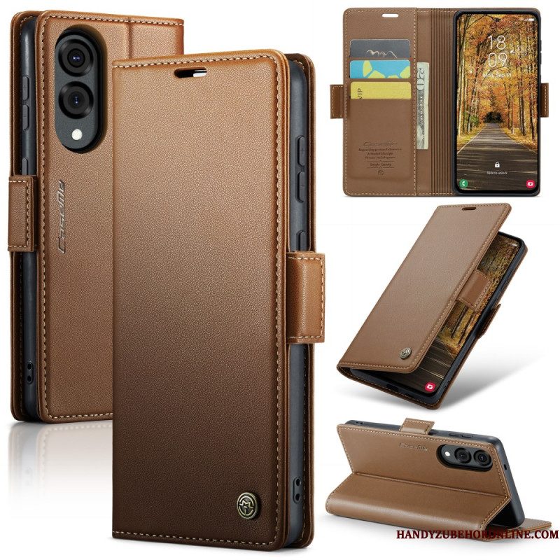 Folio-hoesje Samsung Galaxy S25 5g Edge Telefoonhoesje Caseme