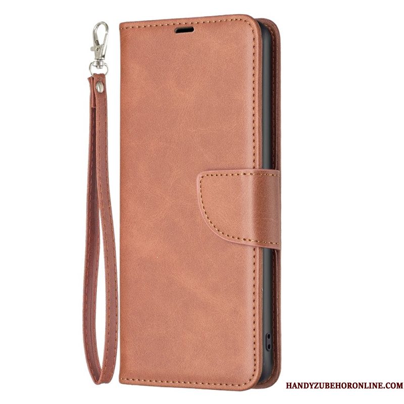 Folio-hoesje Samsung Galaxy S25 5g Edge Telefoonhoesje Schuine Sluiting