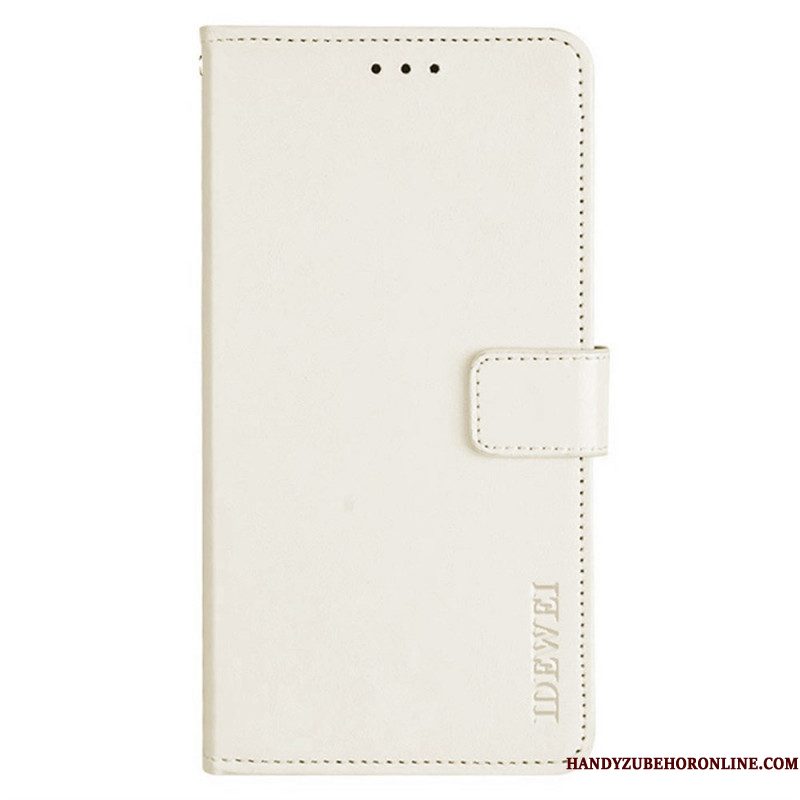 Folio-hoesje Samsung Galaxy S25 5g Kunstleer Idewei