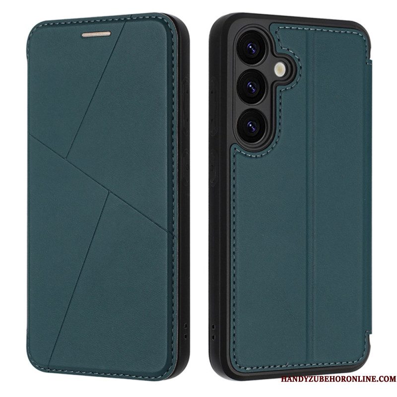 Folio-hoesje Samsung Galaxy S25 5g Magnetische Sluiting En Kaartsleuven