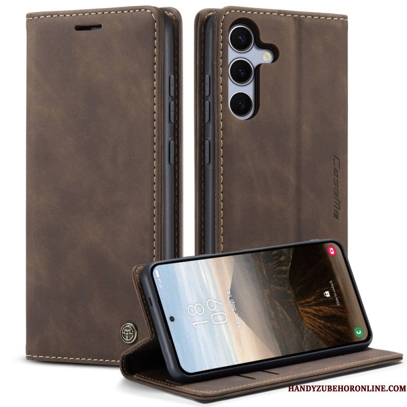 Folio-hoesje Samsung Galaxy S25 Fe Caseme Bescherming Hoesje