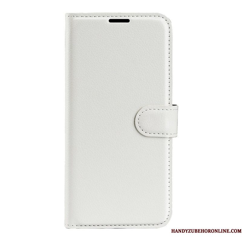 Folio-hoesje Samsung Galaxy S25 Fe Lychee Kunstleer