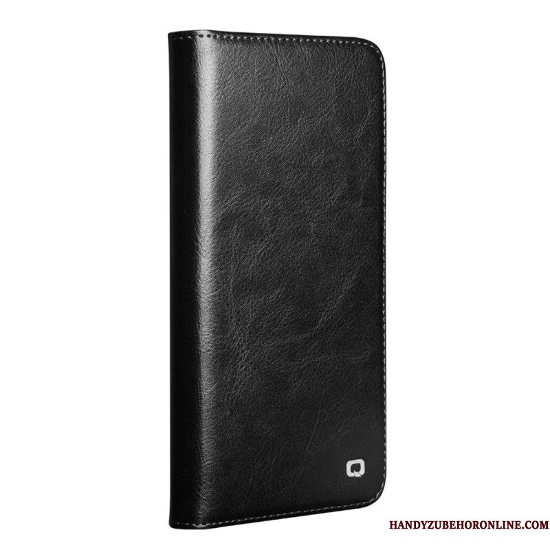 Folio-hoesje Samsung Galaxy S25 Fe Qialino Leer Bescherming Hoesje