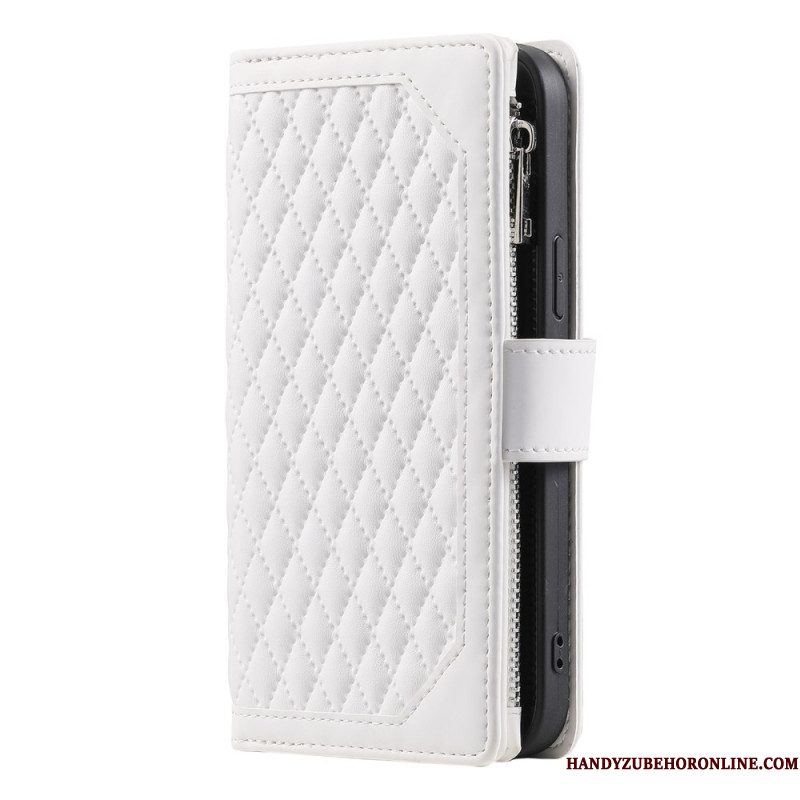 Folio-hoesje Samsung Galaxy S25 Plus 5g Gewatteerde Portemonnee