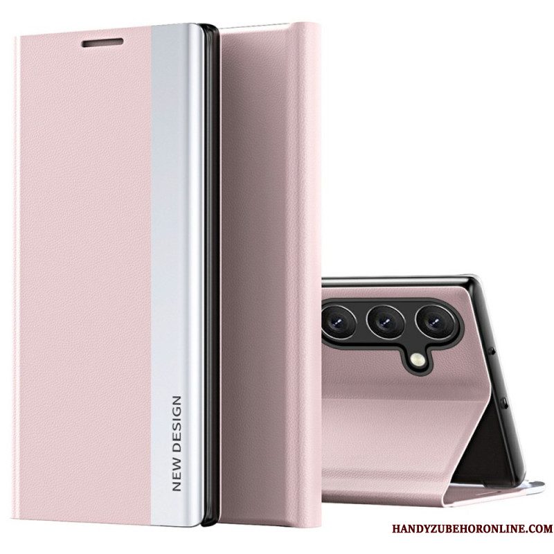 Folio-hoesje Samsung Galaxy S25 Plus 5g Nieuw Ontwerp