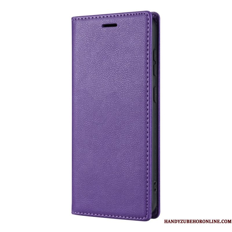 Folio-hoesje Samsung Galaxy S25 Plus 5g Telefoonhoesje Lederlook