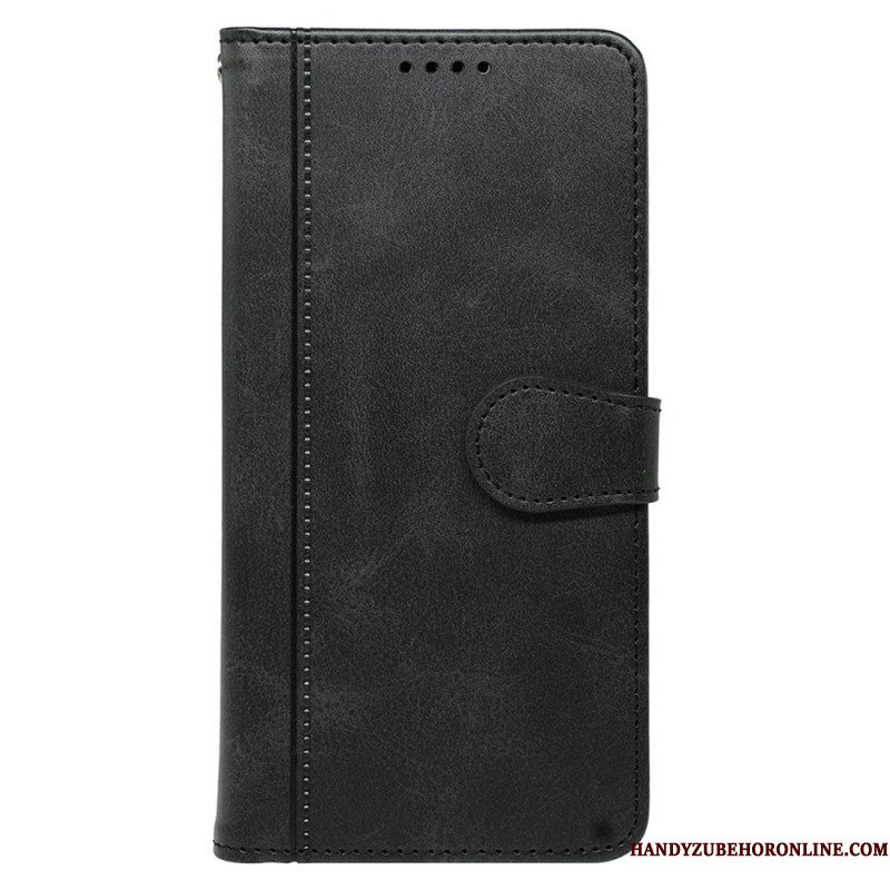 Folio-hoesje Samsung Galaxy S25 Plus 5g Telefoonhoesje Vintage Stijl