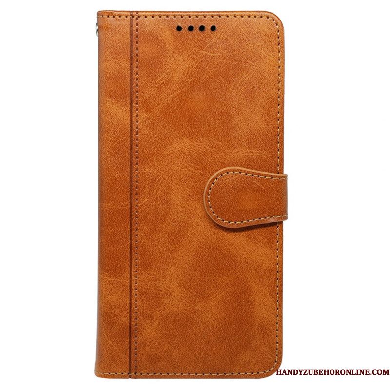 Folio-hoesje Samsung Galaxy S25 Plus 5g Telefoonhoesje Vintage Stijl