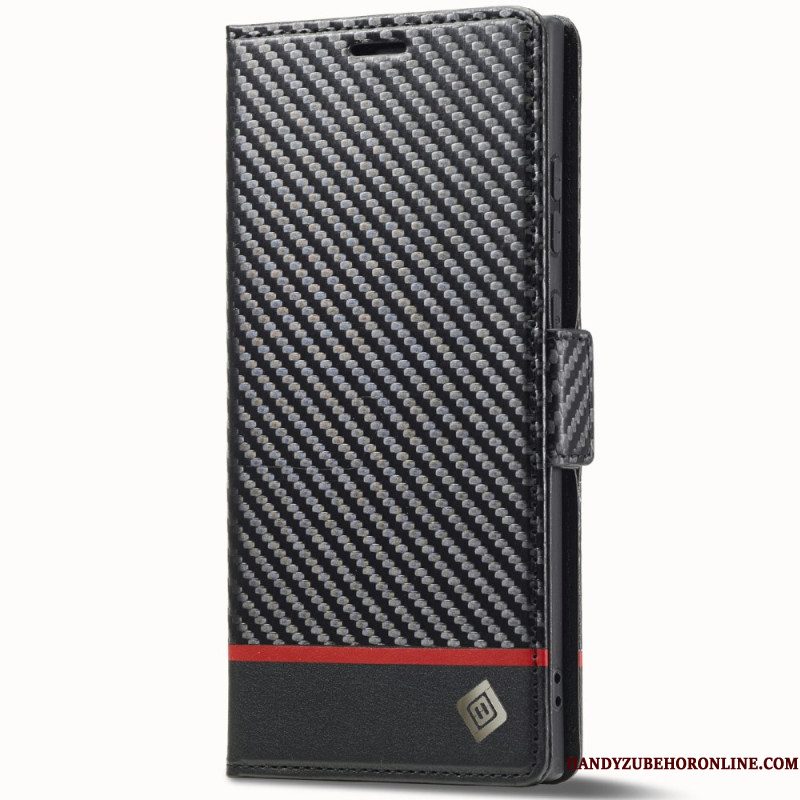 Folio-hoesje Samsung Galaxy S25 Ultra 5g Koolstofvezel Lc.imeeke