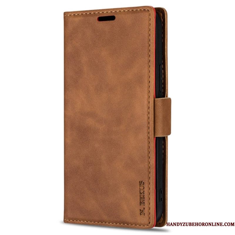 Folio-hoesje Samsung Galaxy S25 Ultra 5g Polyurethaan Leer