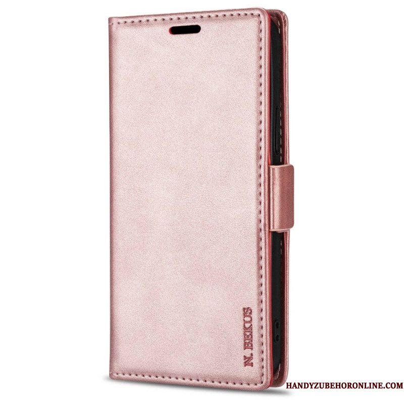 Folio-hoesje Samsung Galaxy S25 Ultra 5g Polyurethaan Leer