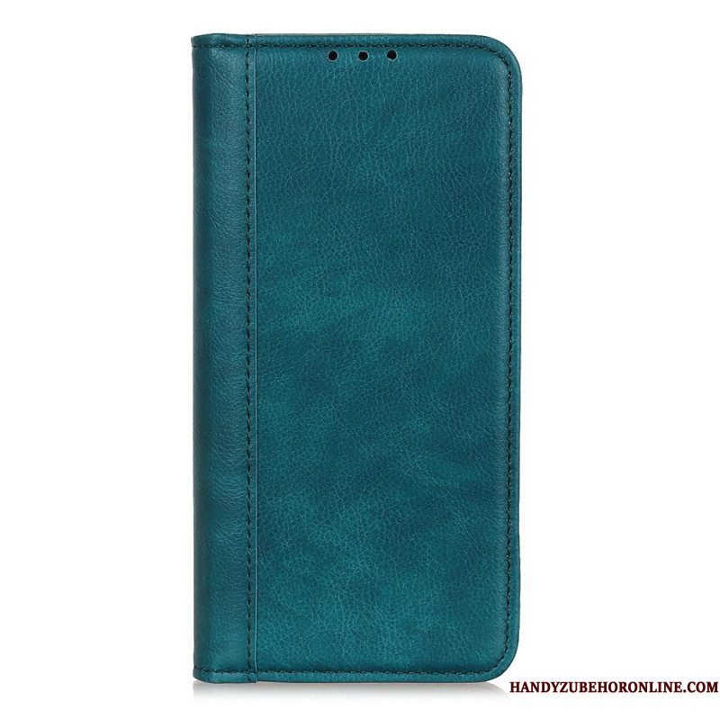 Folio-hoesje Samsung Galaxy S25 Ultra 5g Splitleer Lychee