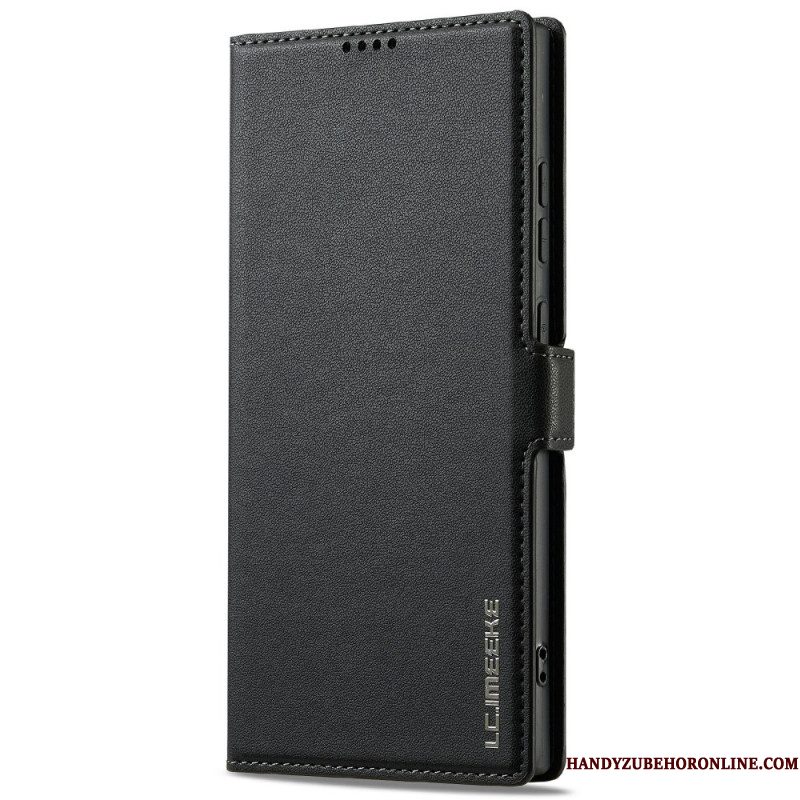Folio-hoesje Samsung Galaxy S25 Ultra 5g Telefoonhoesje Klassieke Lc.imeeke
