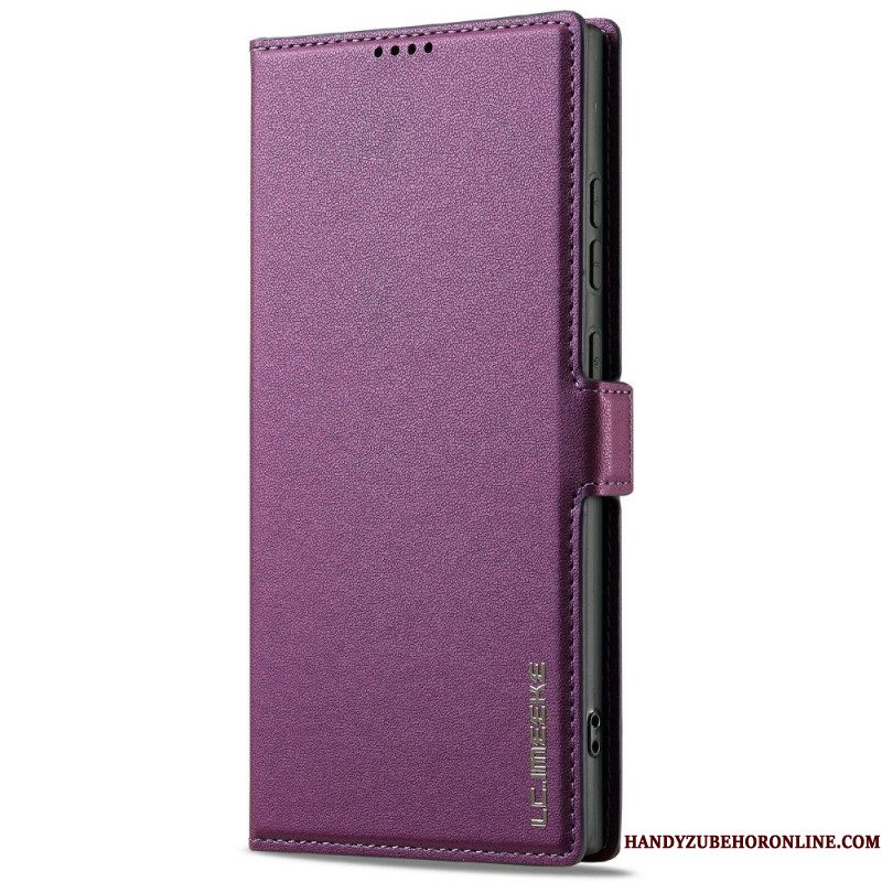 Folio-hoesje Samsung Galaxy S25 Ultra 5g Telefoonhoesje Klassieke Lc.imeeke