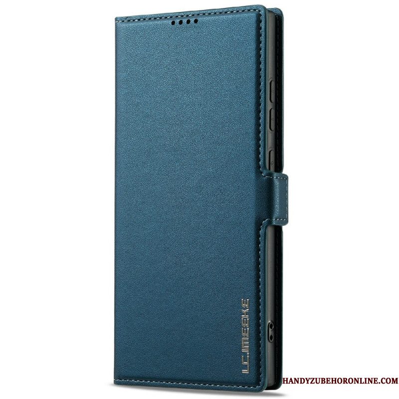 Folio-hoesje Samsung Galaxy S25 Ultra 5g Telefoonhoesje Klassieke Lc.imeeke