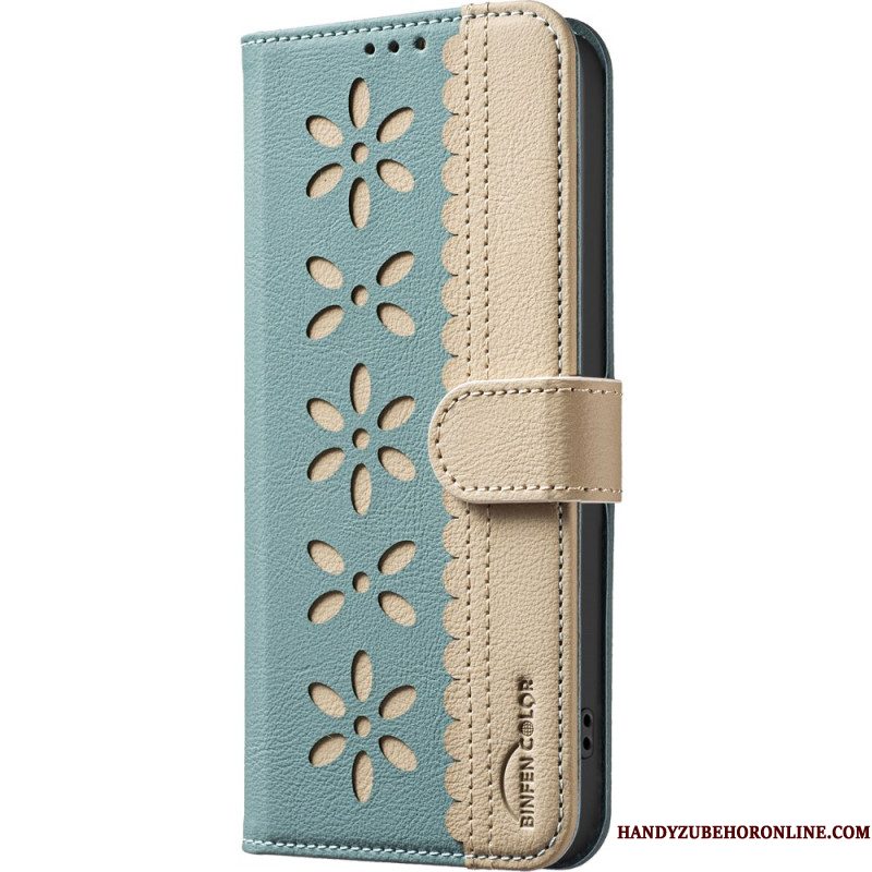 Folio-hoesje Samsung Galaxy S26 Plus Bloemen Binfen Colo