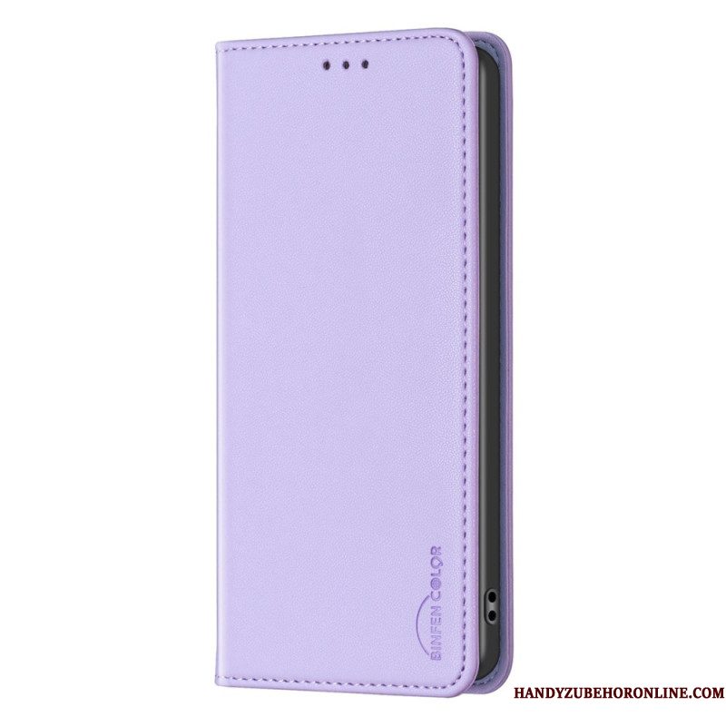 Folio-hoesje Samsung Galaxy S26 Plus Kunstleer Binfen Kleur Bescherming Hoesje