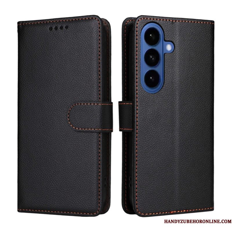 Folio-hoesje Samsung Galaxy S26 Plus Rfid-blokkering En 3 Kaarten Slots