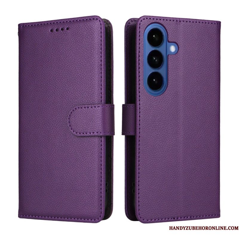 Folio-hoesje Samsung Galaxy S26 Plus Rfid-blokkering En 3 Kaarten Slots