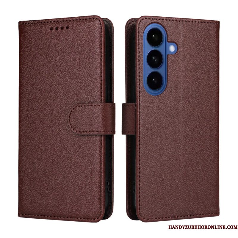 Folio-hoesje Samsung Galaxy S26 Plus Rfid-blokkering En 3 Kaarten Slots