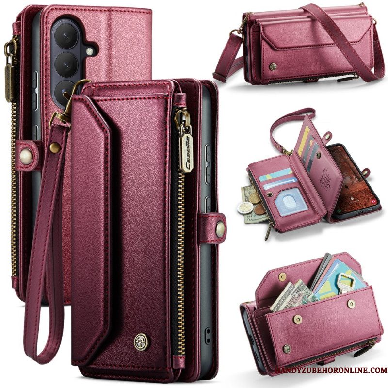 Folio-hoesje Samsung Galaxy S26 Plus Telefoonhoesje 10 Caseme-kaarten Houders