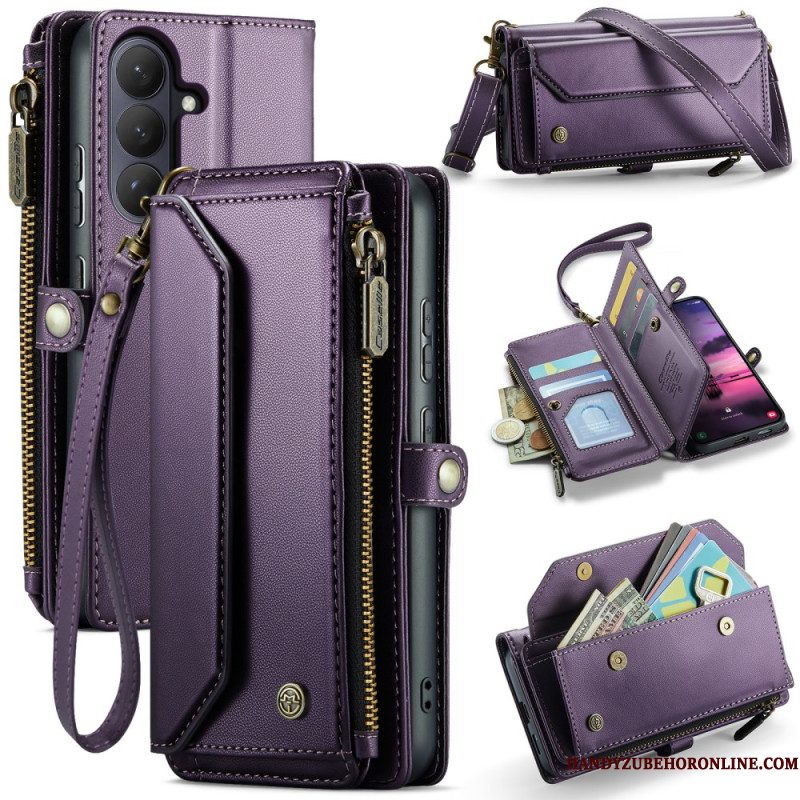 Folio-hoesje Samsung Galaxy S26 Plus Telefoonhoesje 10 Caseme-kaarten Houders