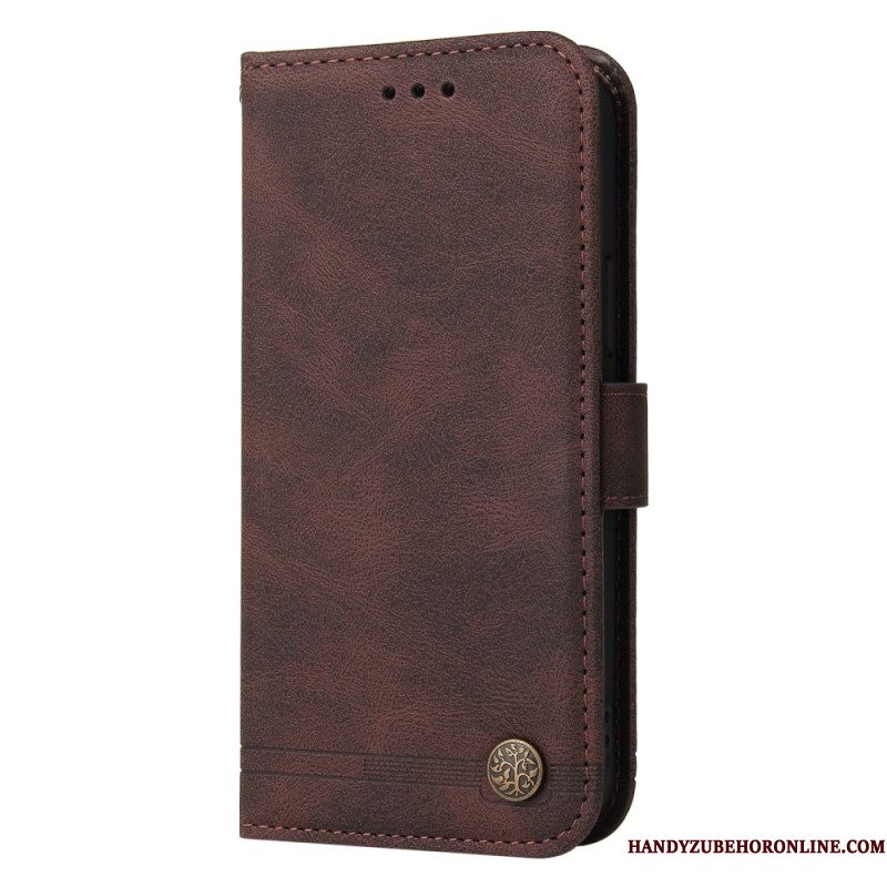 Folio-hoesje Samsung Galaxy S26 Plus Telefoonhoesje Decoratieve Klinknagel