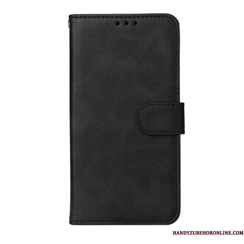 Folio-hoesje Samsung Galaxy S26 Plus Telefoonhoesje Effen Kunstleer