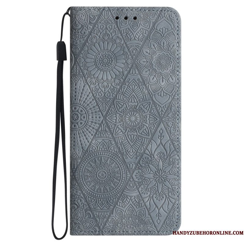 Folio-hoesje Samsung Galaxy S26 Plus Telefoonhoesje Etnisch Patroon