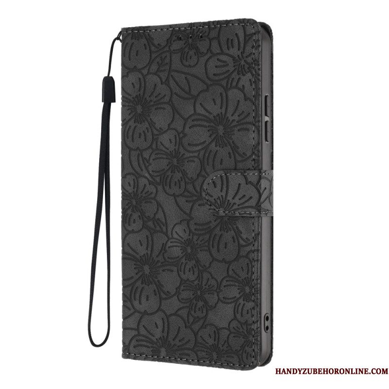 Folio-hoesje Samsung Galaxy S26 Plus Telefoonhoesje Kersenbloesemgravure