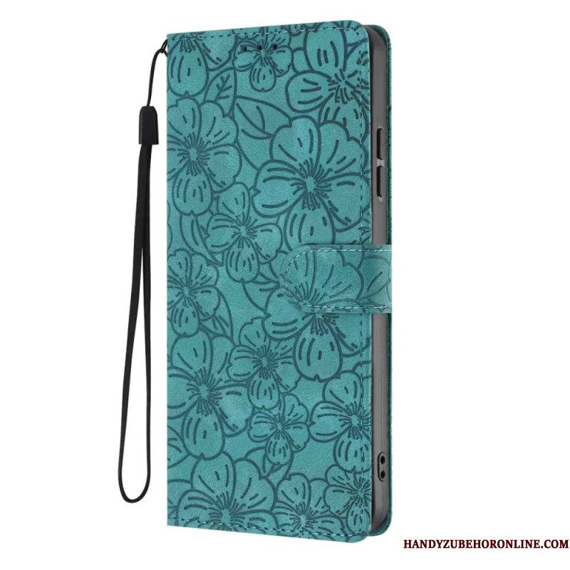 Folio-hoesje Samsung Galaxy S26 Plus Telefoonhoesje Kersenbloesemgravure