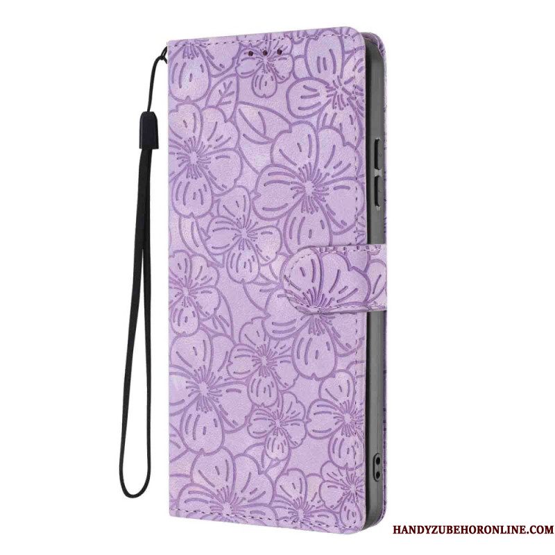 Folio-hoesje Samsung Galaxy S26 Plus Telefoonhoesje Kersenbloesemgravure