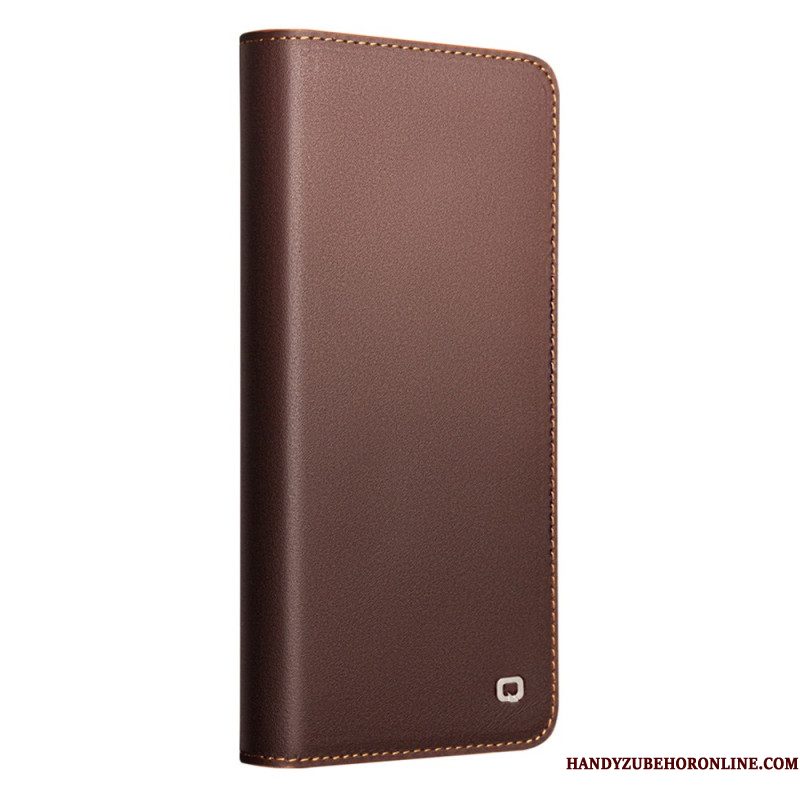 Folio-hoesje Samsung Galaxy S26 Qialino Matte Leren Portemonnee