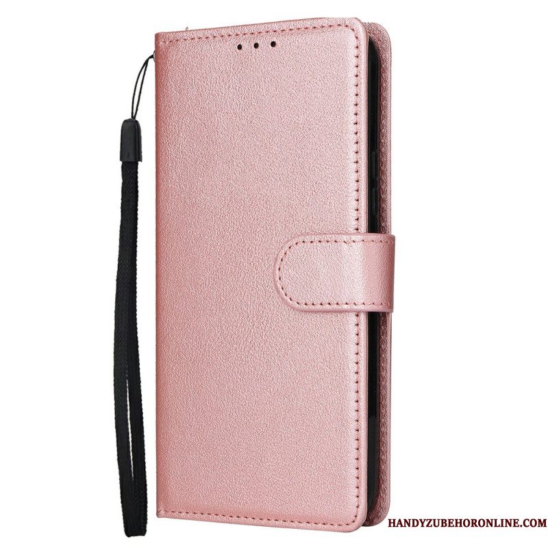 Folio-hoesje Samsung Galaxy S26 Telefoonhoesje Leerlook