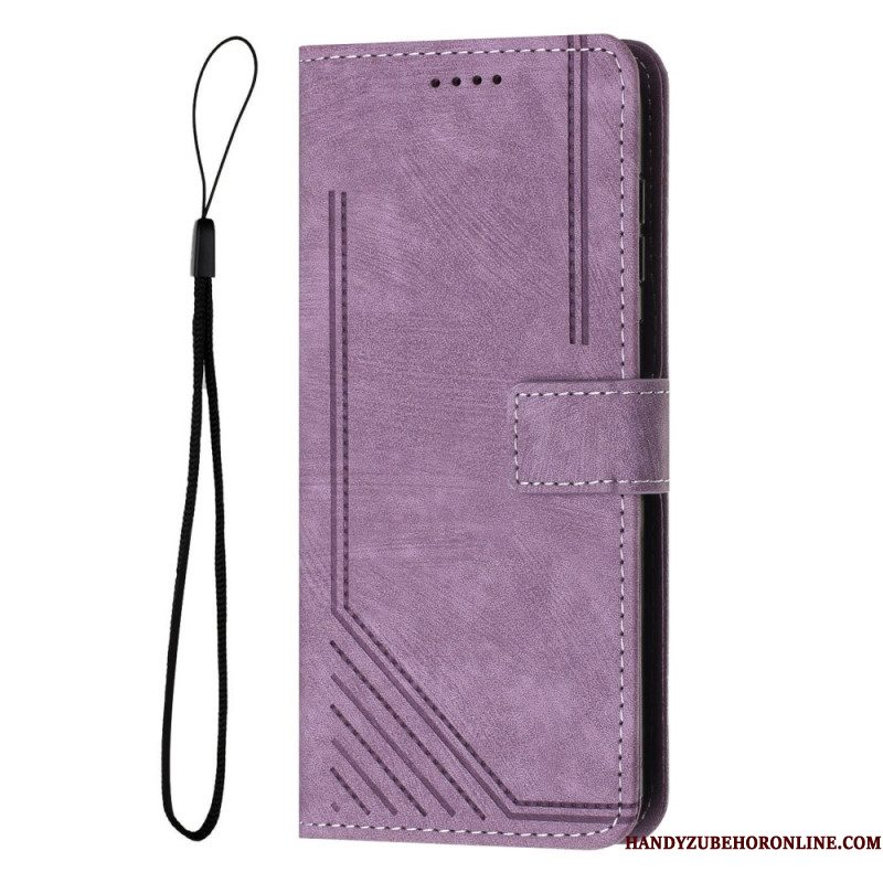Folio-hoesje Samsung Galaxy S26 Telefoonhoesje Retrostijl