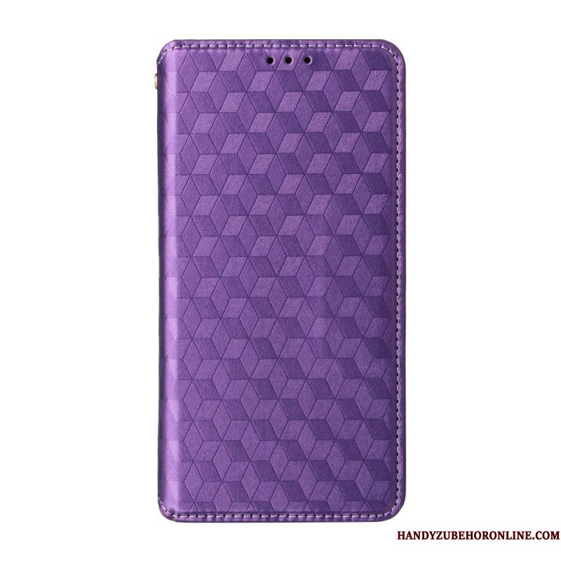 Folio-hoesje Samsung Galaxy S26 Ultra Telefoonhoesje Diamantpatroon