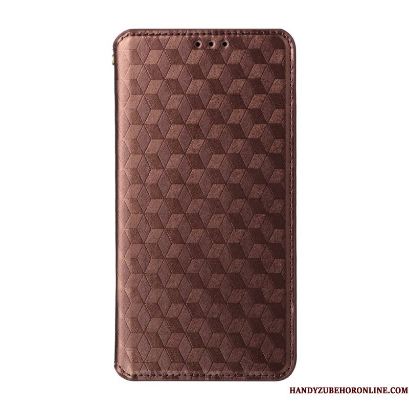 Folio-hoesje Samsung Galaxy S26 Ultra Telefoonhoesje Diamantpatroon