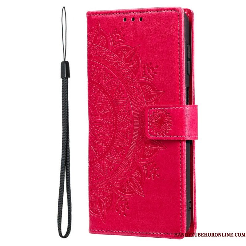 Folio-hoesje Samsung Galaxy S26 Ultra Telefoonhoesje Zonnemandala