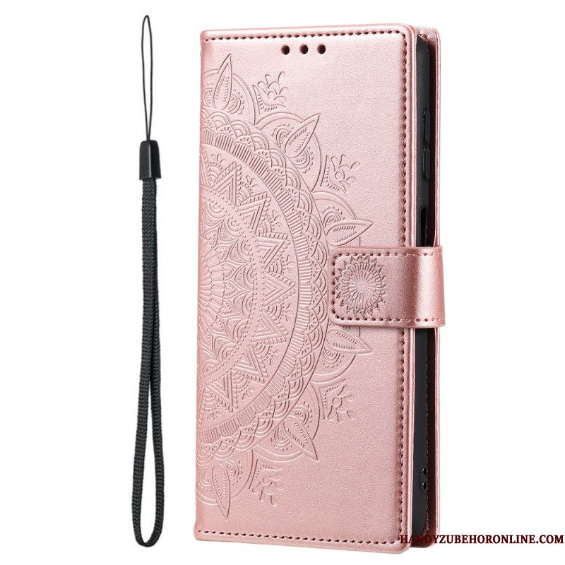 Folio-hoesje Samsung Galaxy S26 Ultra Telefoonhoesje Zonnemandala