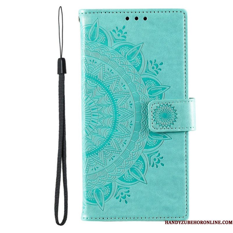 Folio-hoesje Samsung Galaxy S26 Ultra Telefoonhoesje Zonnemandala