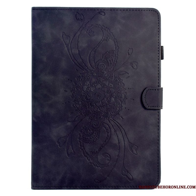 Folio-hoesje Samsung Galaxy Tab S11 Telefoonhoesje Mandala Met Suède-effect