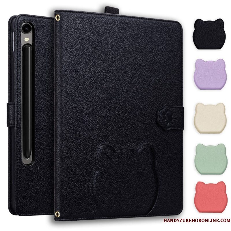 Folio-hoesje Samsung Galaxy Tab S11 Ultra Telefoonhoesje Kat