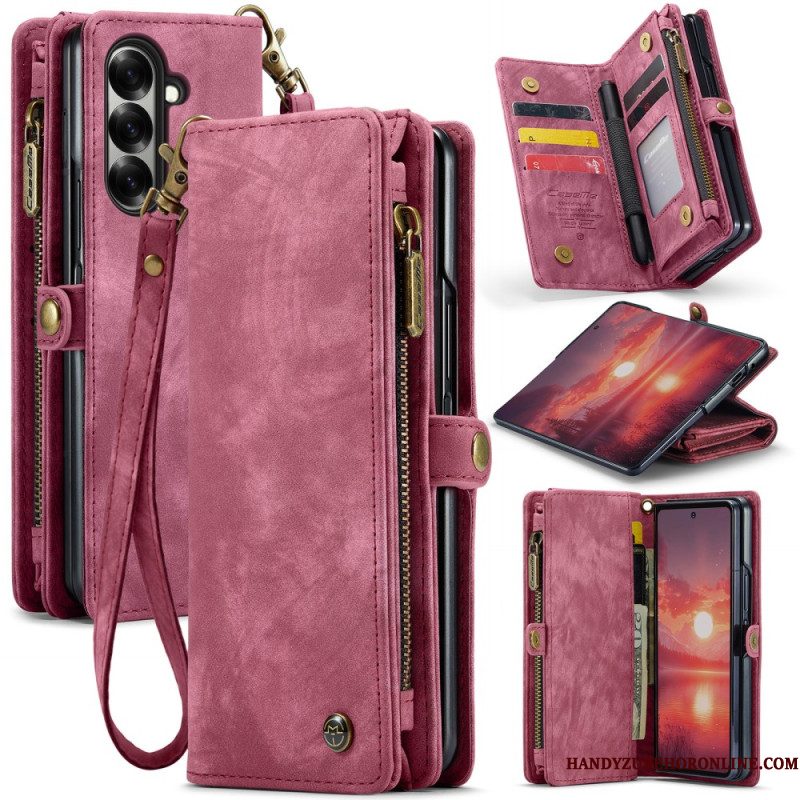 Folio-hoesje Samsung Galaxy Z Fold 7 Afneembare Caseme Portemonnee