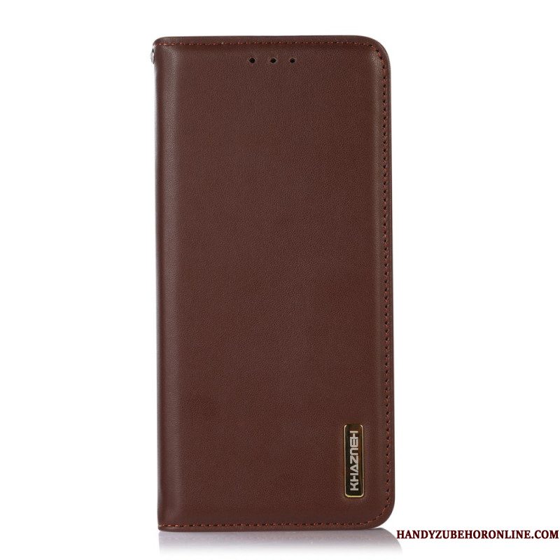 Folio-hoesje Sony Xperia 1 Vii Khazneh Nappa Leer