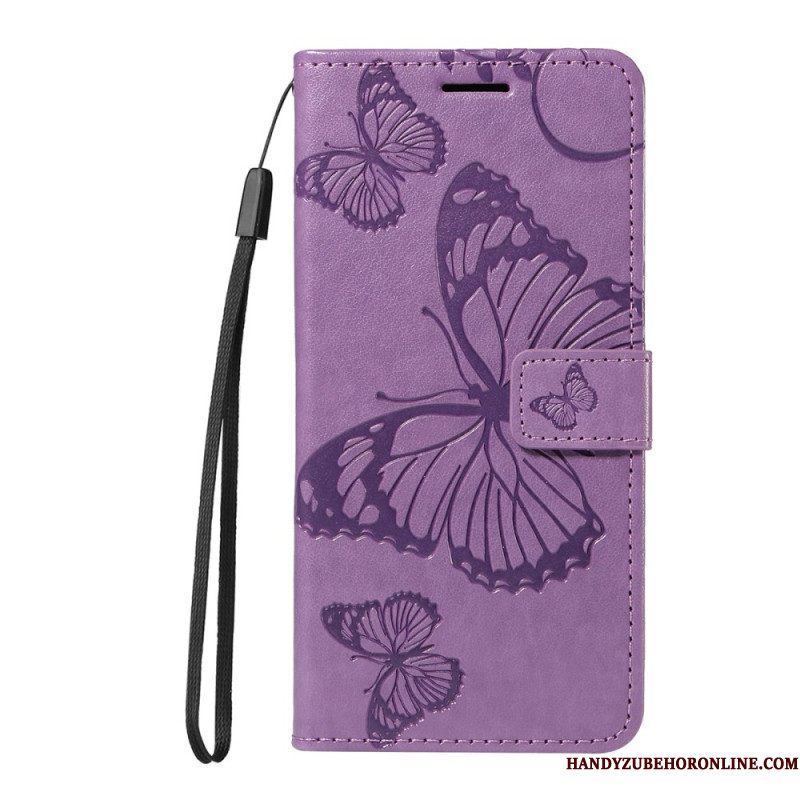 Folio-hoesje Sony Xperia 1 Vii Reuzenvlinders