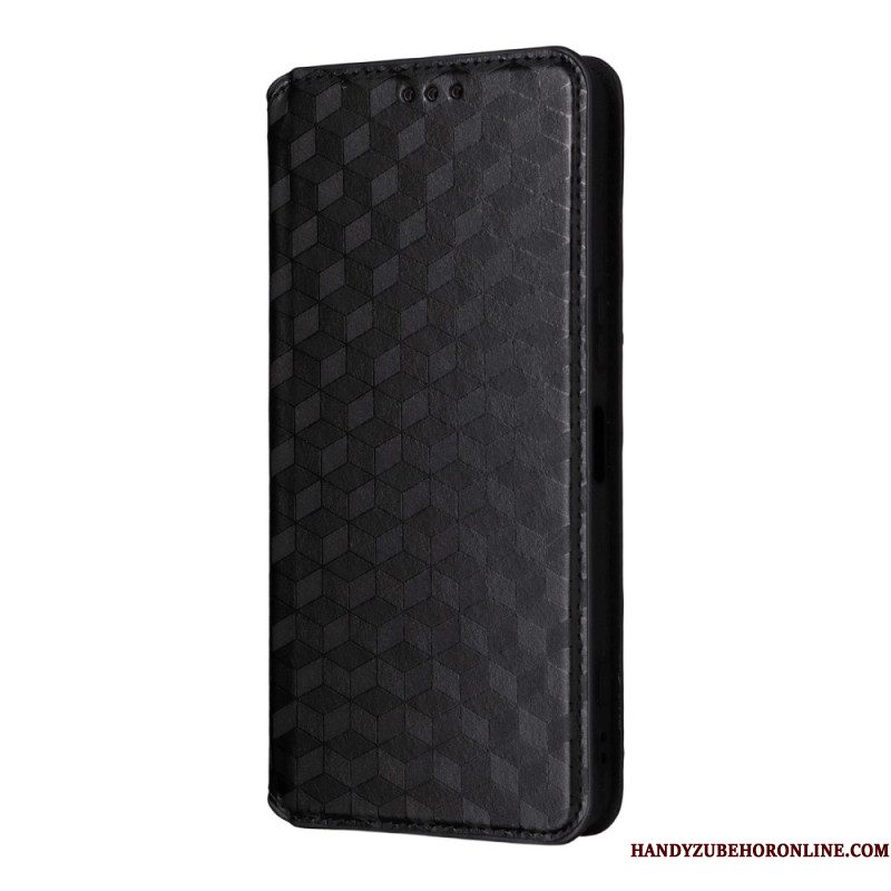 Folio-hoesje Sony Xperia 1 Vii Telefoonhoesje 3d-diamanten