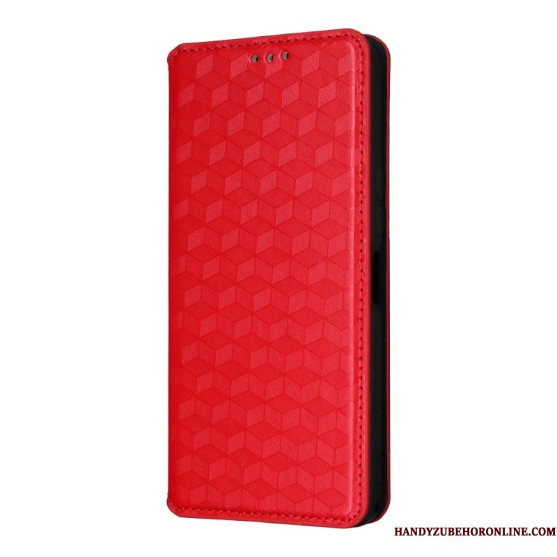 Folio-hoesje Sony Xperia 1 Vii Telefoonhoesje 3d-diamanten