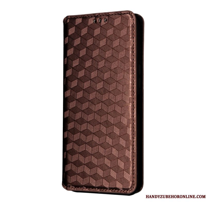Folio-hoesje Sony Xperia 1 Vii Telefoonhoesje 3d-diamanten